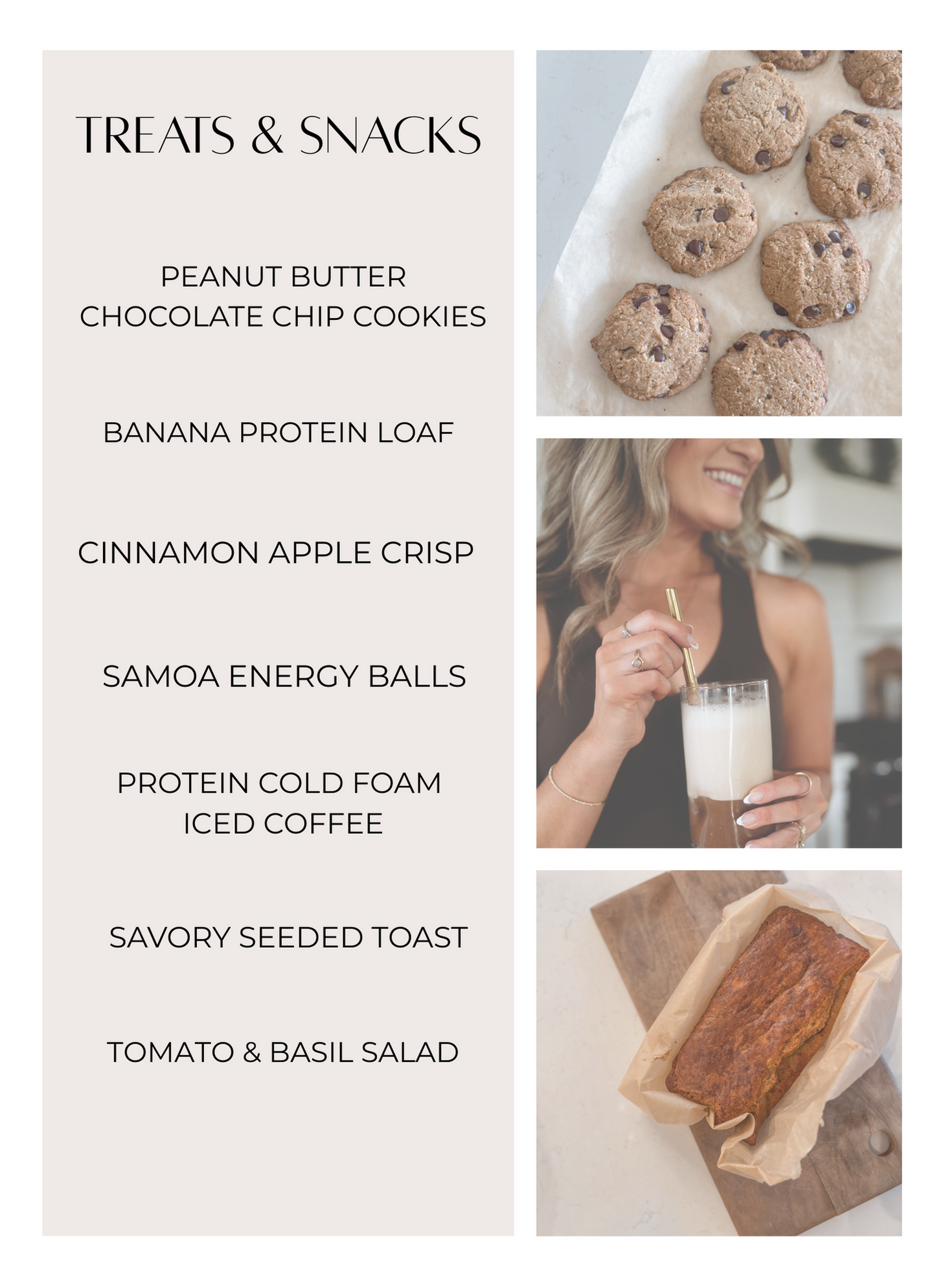 Whole Nourishing Foods By Tiffany Glass Digital Cookbook